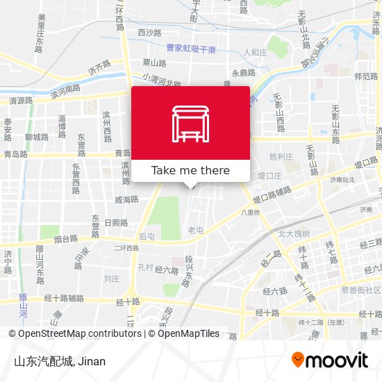山东汽配城 map