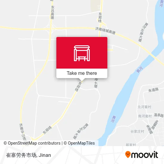 崔寨劳务市场 map