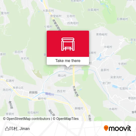 凸凹村 map