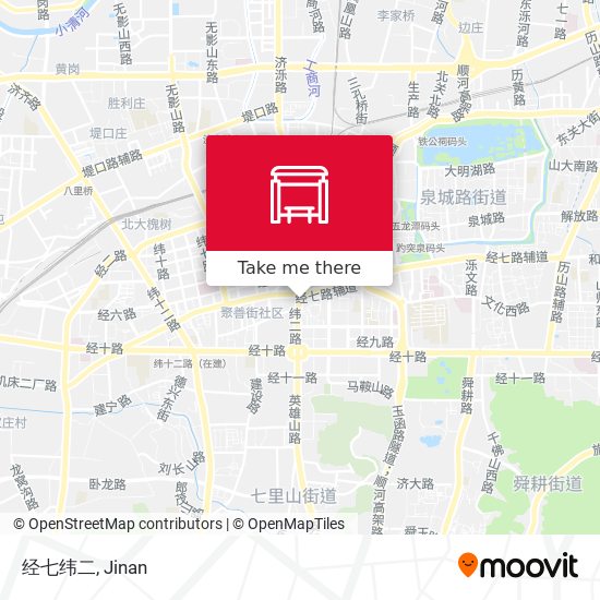 经七纬二 map