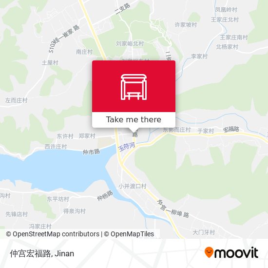 仲宫宏福路 map