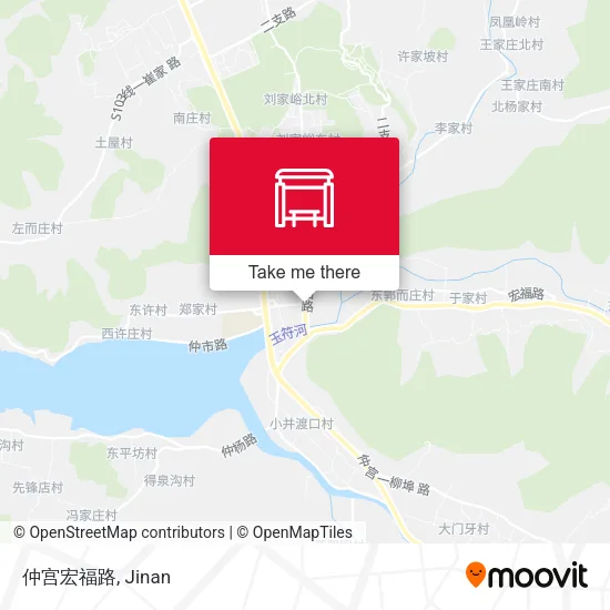 仲宫宏福路 map