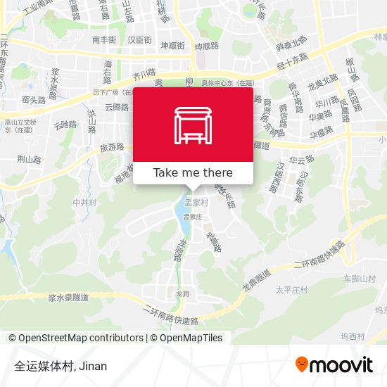 全运媒体村 map