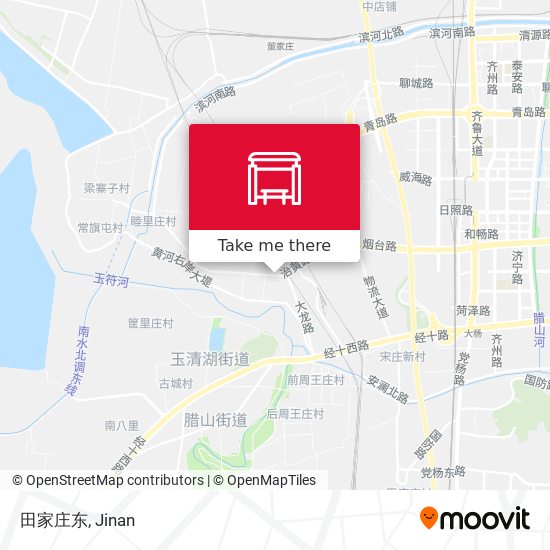 田家庄东 map