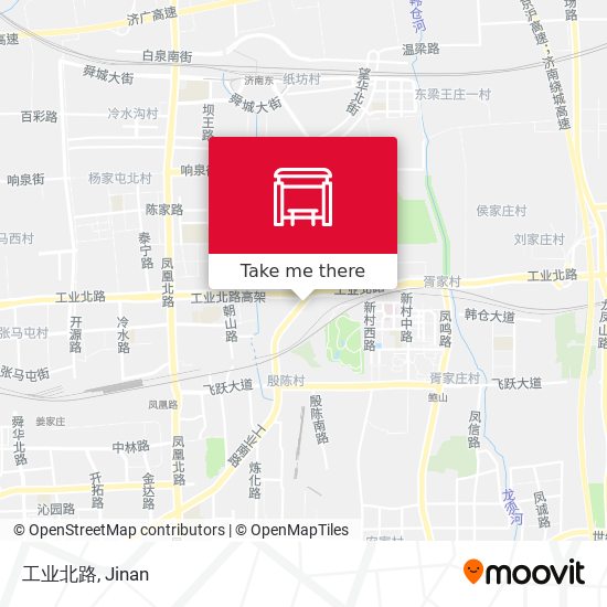 工业北路 map
