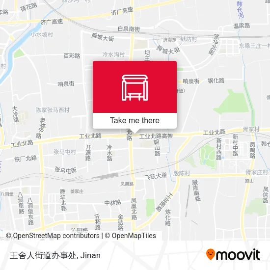 王舍人街道办事处 map