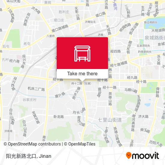 阳光新路北口 map