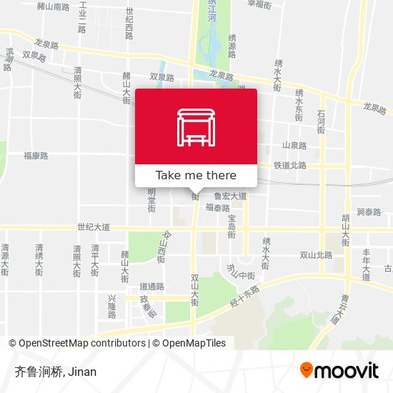 齐鲁涧桥 map