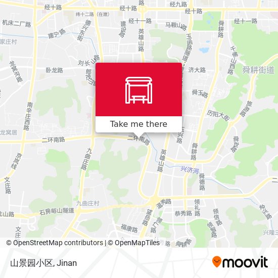 山景园小区 map