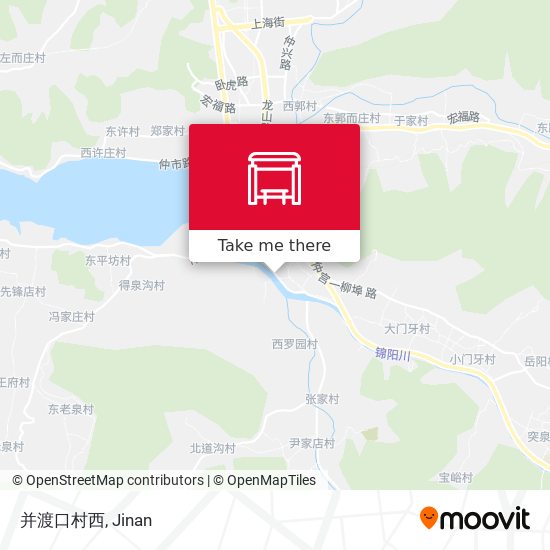 并渡口村西 map