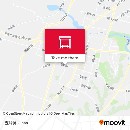 五峰路 map
