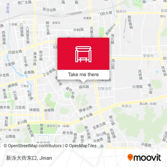 新泺大街东口 map