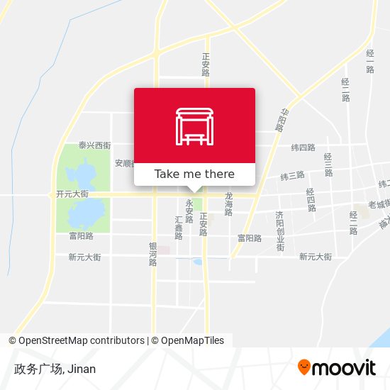 政务广场 map