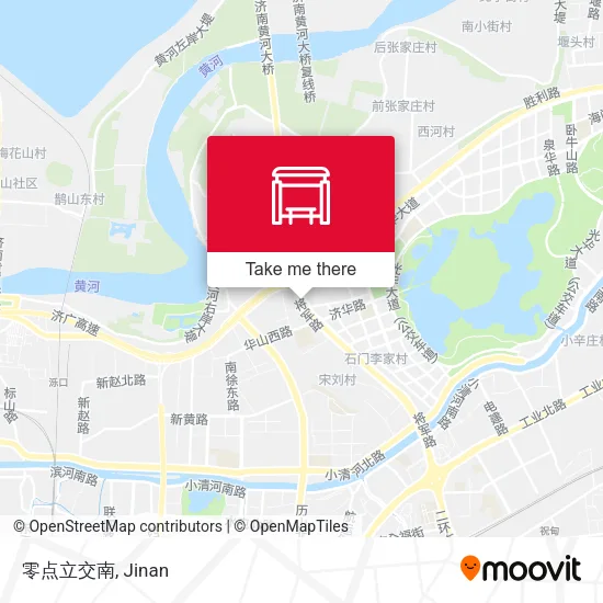 零点立交南 map