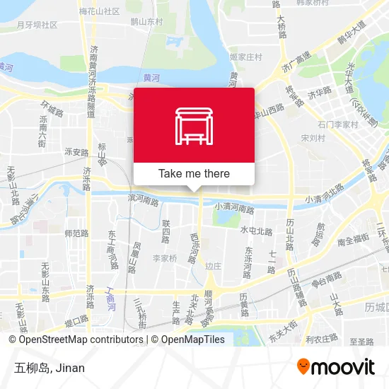 五柳岛 map