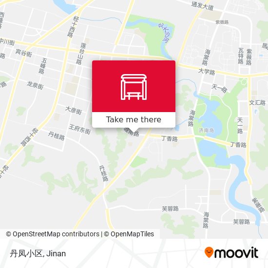 丹凤小区 map