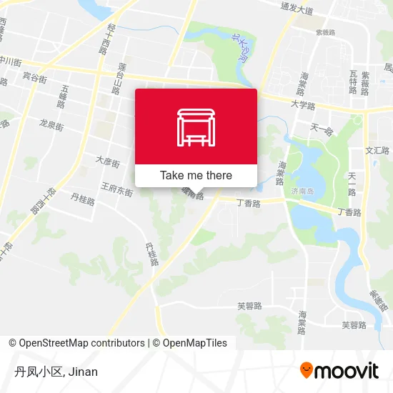 丹凤小区 map