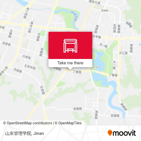 山东管理学院 map