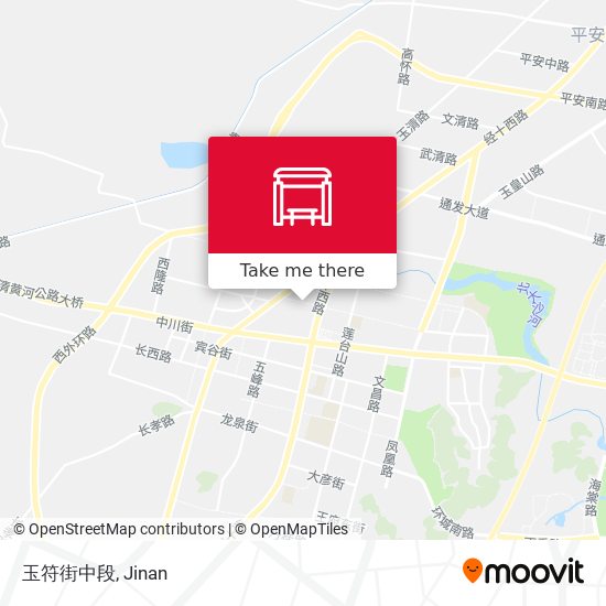 玉符街中段 map