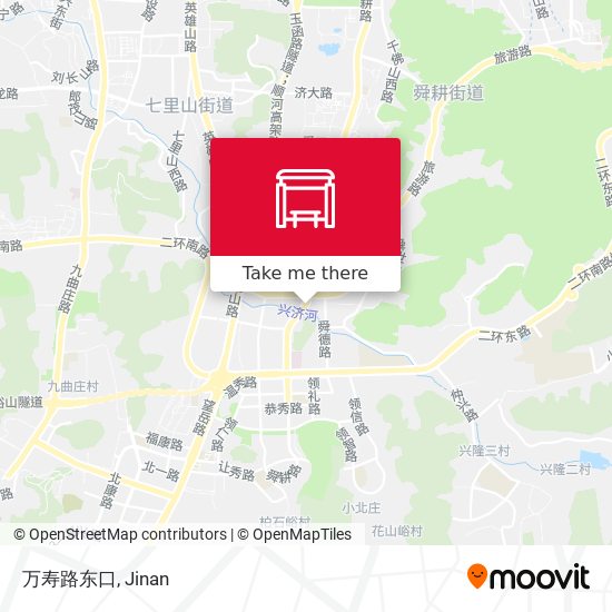 万寿路东口 map