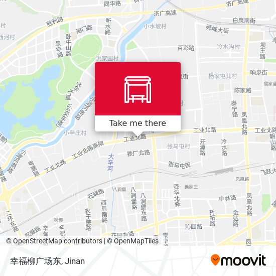 幸福柳广场东 map
