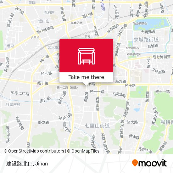建设路北口 map