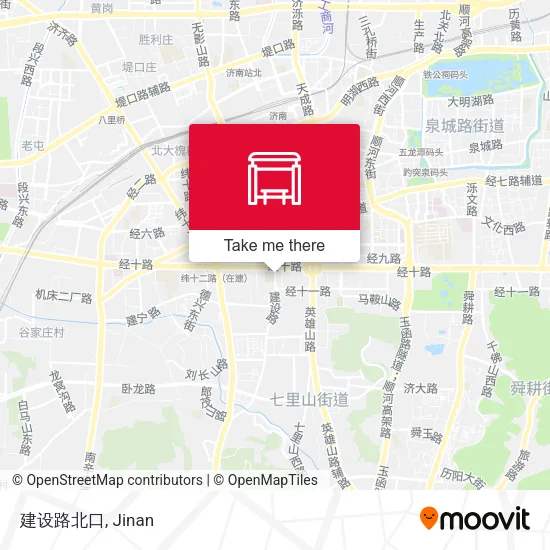 建设路北口 map