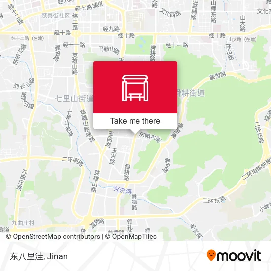 东八里洼 map