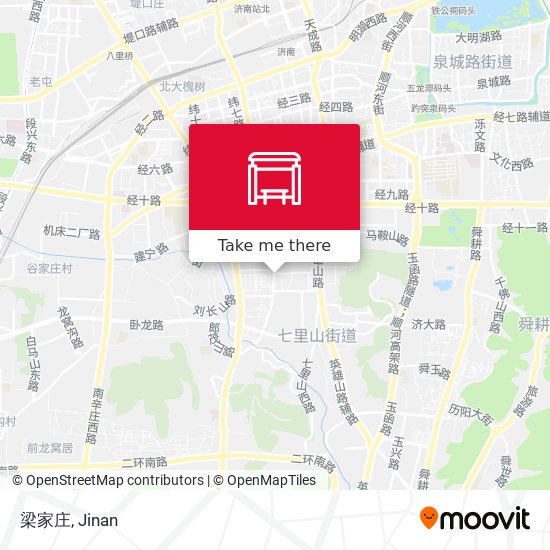 梁家庄 map