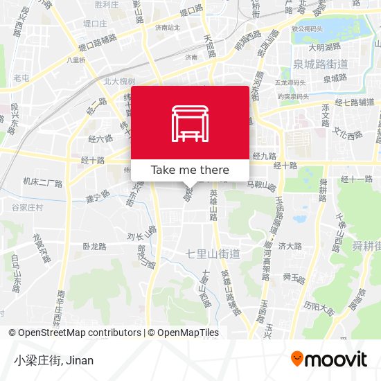 小梁庄街 map