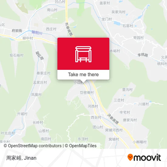 周家峪 map