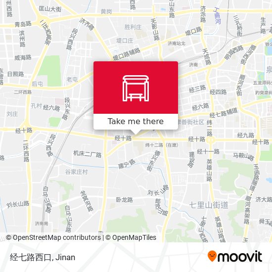 经七路西口 map