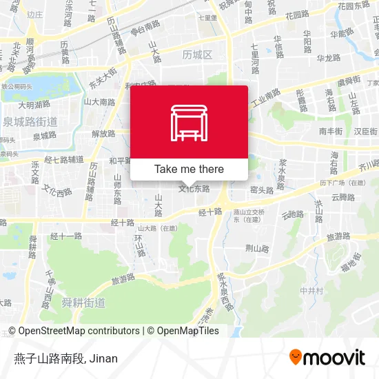 燕子山路南段 map