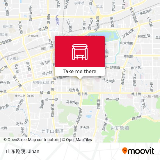 山东剧院 map