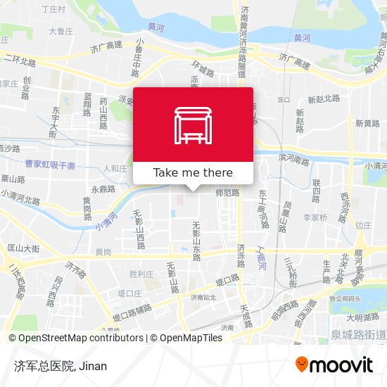 济军总医院 map