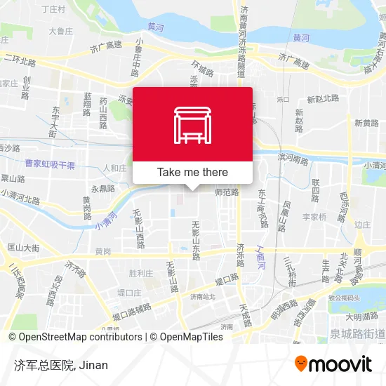 济军总医院 map