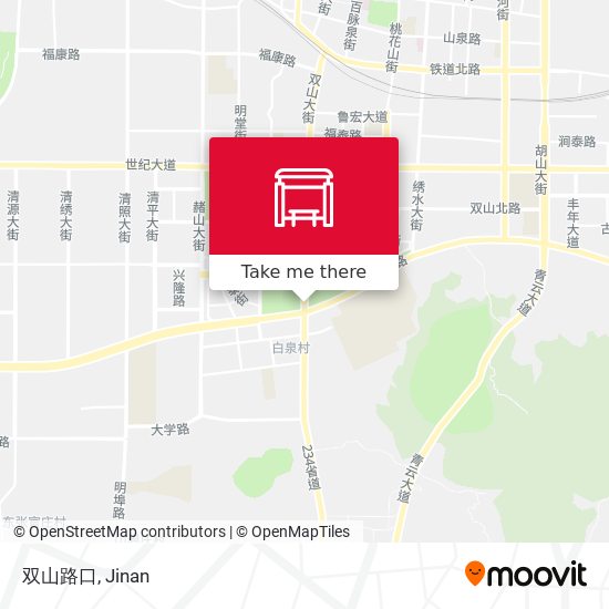 双山路口 map