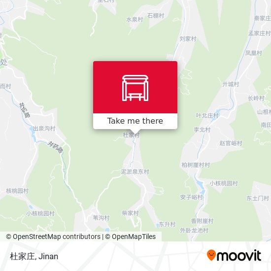 杜家庄 map