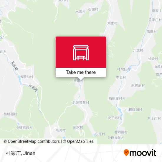 杜家庄 map