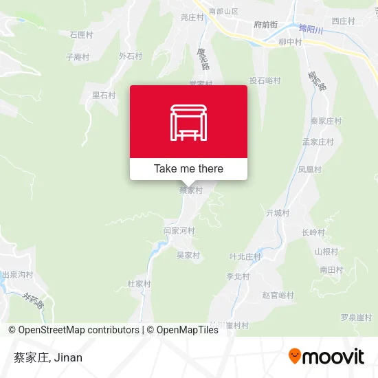 蔡家庄 map
