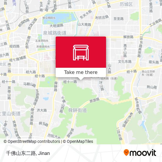 千佛山东二路 map
