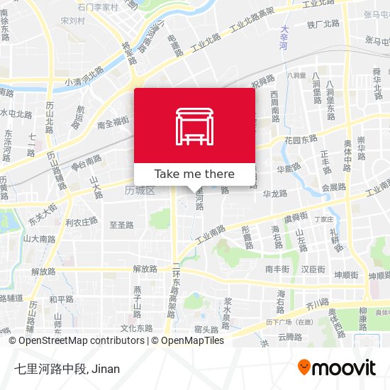 七里河路中段 map