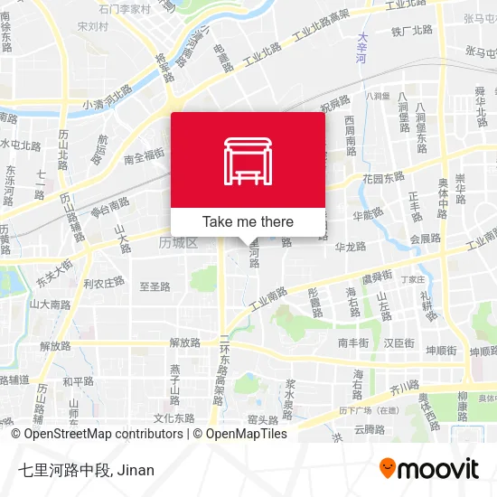 七里河路中段 map