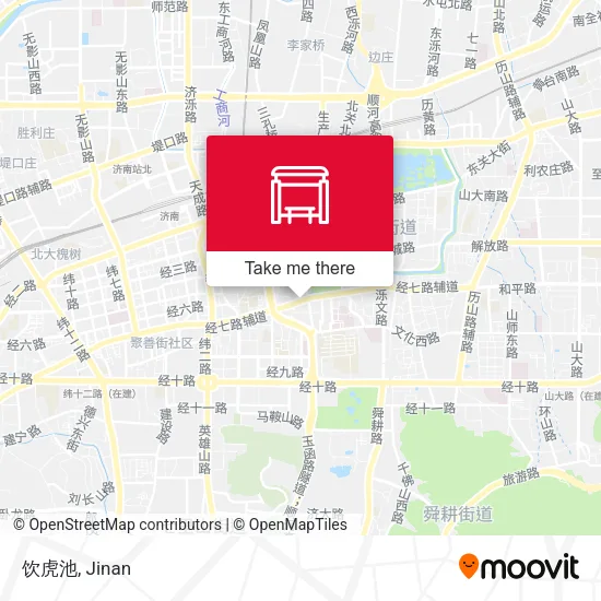 饮虎池 map