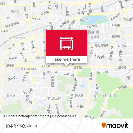 省体育中心 map