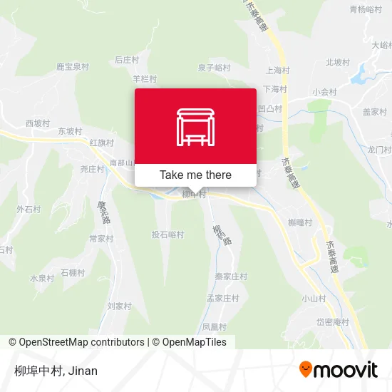 柳埠中村 map