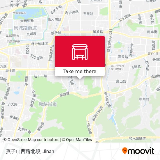 燕子山西路北段 map