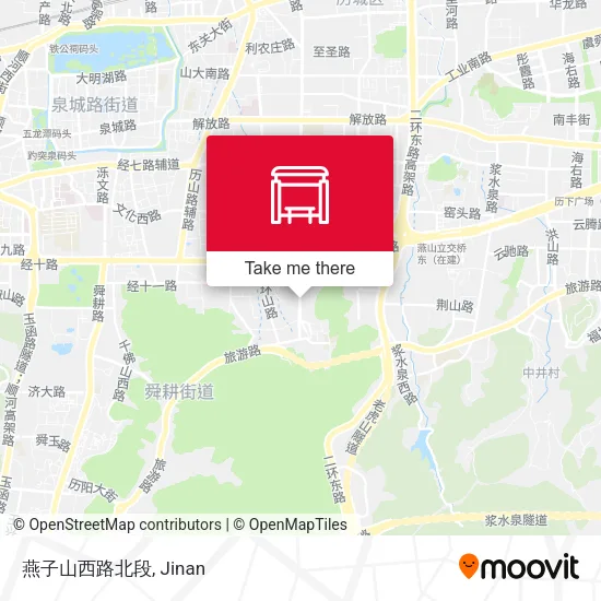 燕子山西路北段 map