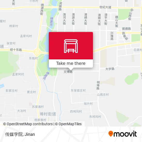 传媒学院 map