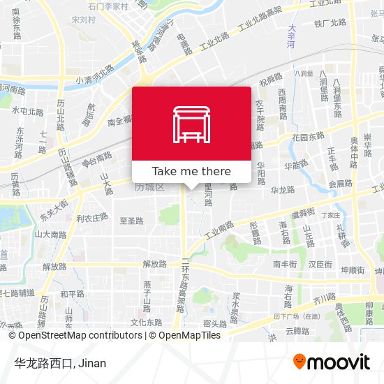 华龙路西口 map